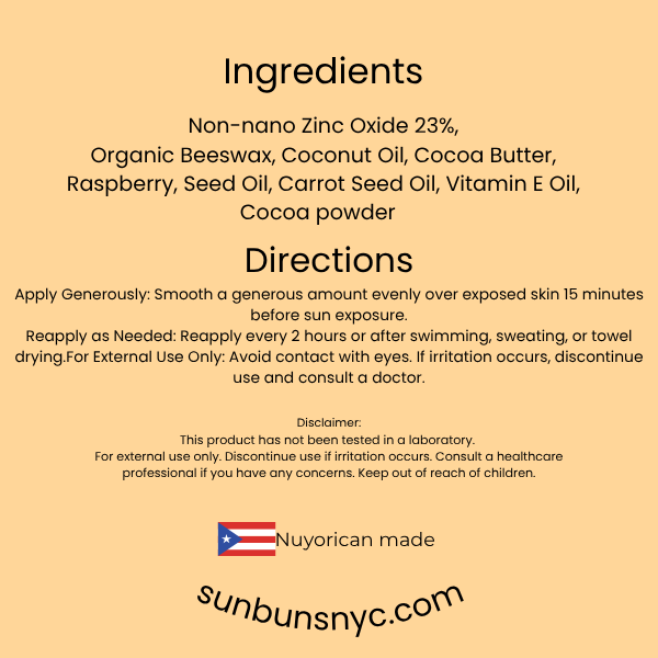 SunBuns Natural Sunshade SPF 30+ For Adults
